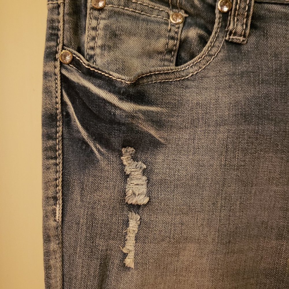 Project Indigo Rhinestone Embellished Jeans - Picture 6 of 15